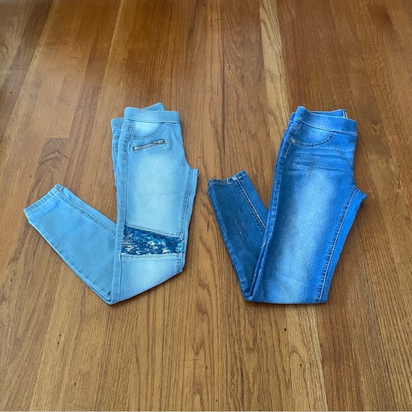 Justice Other - Justice Light and Dark Blue Denim Jeans Set